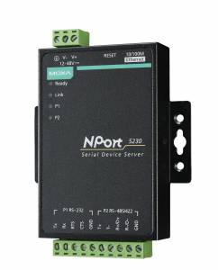 NPort 5230 w/ adapter - MOXA