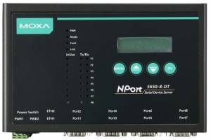 NPort 5650I-8-DT w/o adaptor - MOXA