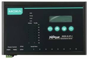 NPort 5650-8-DT-J w/o adaptor - MOXA