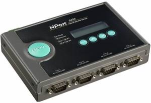 NPort 5450I w/ adapter από MOXA