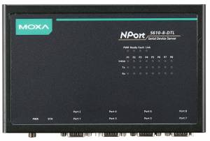 NPort 5610-8-DTL w/o adaptor - MOXA
