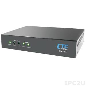 EOC-10A Gigabit Ethernet and CATV over Coax Modem, External Power Adapter, 0..50C Operating Temperature (one set includes 2 units)