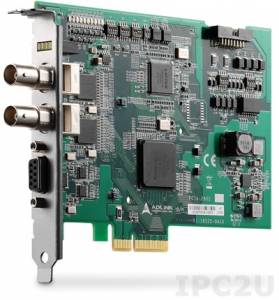 PCIe-2602 PCI Express x4 2-ch 3G/HD/SD-SDI Video/Audio Capture Card