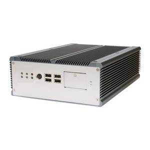 FPC-7500 Extreme Rugged Fanless Embedded Server Socket-G, up to 8GB DDR3, VGA, Display Port, 2xGbit LAN, 4xRS232, 8xDO/8xDI, 8xUSB, Audio, CFAST Socket, 2x2.5&quot; HDD Bay, 1x PCIe x8, 10-28V DC-In