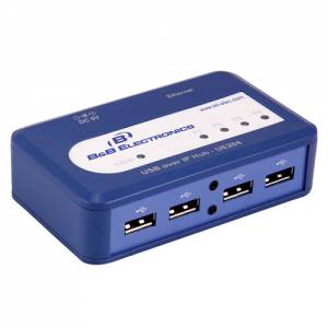 BB-UE204 4-Port USB over Ethernet Server/Hub