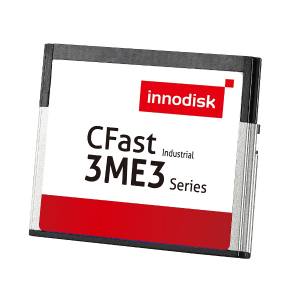 DECFA-08GD09BC1SC 8GB Industrial CFast Card, Innodisk CFast 3ME3, MLC, SATA 3, R/W 100/20 MB/s, Standard Temperature 0...+70 C