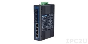 EKI-2526S-AE 4+2 100FX Port Single Mode Unmanaged Industrial Ethernet Switch