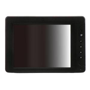 AR-DP080V 8&quot; (4:3) 400nits Monitor, VGA, USB for touch Screen, Plastic Front & Steel Enclosure, DC12-24V