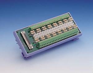 ADAM-3951-BE Screw Terminal Board w/LED Indicators/SCSI-II-50 Connector/DIN Rail Mounting