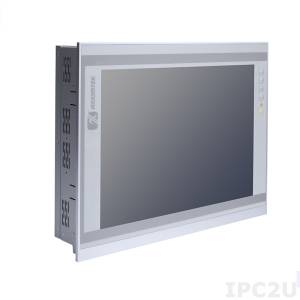 P1177S-881 17&quot; TFT SXGA LCD PanelPC with LGA1150 for Intel Core i7/i5/i3/Celeron (Haswell/Broadwell), Intel H81, resistive touch screen, 2x204-pin DDR3, 1x3.5&quot; or 2x2.5&quot; HDD, 4xCOM, VGA, HDMI, 2xUSB 3.0, 4xUSB 2.0, 2xGbE LAN, Audio, power 100-240V AC 200W