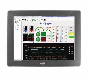 TP-6150/NP 15&quot; TFT LCD Resistive Touch Panel Monitor, 1024x768, VGA, RS-232 / USB Touch Screen Interface, w/o Power supply, VGA cable, RS-232 cable, USB cable, Mounting clamps and screws