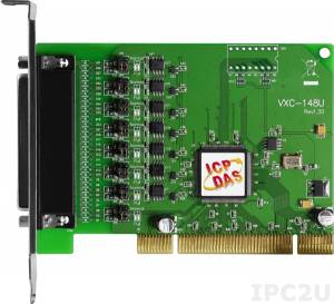 VXC-148U 8xRS-422/485 115.2Kbps Universal PCI Board