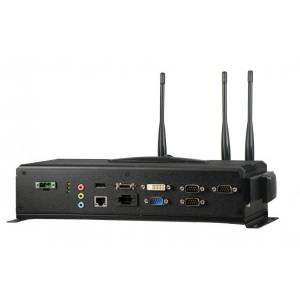 AR-V6005FL Fanless In-Vehicle Embedded Computer with Intel Atom E640 1GHz, 1GB DDR2 RAM, with smart power onboard