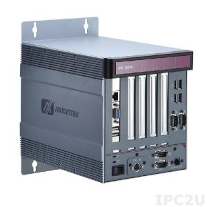 IPC924-212-FL-DC-D525-HAB104 4-slot Fanless System, Intel Atom D525 Processor, Intel ICH8M PCH, 4 PCI expansion Slots, ATX DC-IN 150W P/S