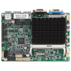 AMB-BT19S1 3.5&quot; Motherboard with Intel Celeron J1900 2GHz CPU , up to 8GB DDR3L SODIMM, VGA, LVDS, 2xGbit LAN, 6xCOM, 7xUSB, 1xmSATA, 1xSATA, 8bit GPIO, Audio, 2xMini-PCIe, 12V DC-In