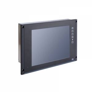 P6105PR-110VDC w/VGA 10.4&quot; XGA Railway Transportation Touch Display with EN50155 T1, 1024x768, 500 nits, resistive touch (RS-232), HDMI, DVI-D, RS-232 for IR remote control, power supply 110V DC