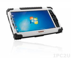 Algiz-A10X-8P01-V2 Rugged Tablet 10.1 LED-MaxView Display, Resistive Touch, Intel Celeron N2930 1.83GHz, 4GB DDR3 RAM, 128GB SSD, VGA, 2xGbit LAN, 2xUSB, RS232, 802.11 g/n WLAN, Bluetooth, GPS, 5MP Webcam, Windows 8.1 Industry Pro 64-Bit