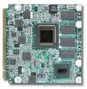 PQ7-M100G-Z530 Intel Atom Z530 1.6GHz Processor based Qseven module with 512MB DDR2 SDRAM, 82574L, LVDS, Gigabit Ethernet, SDVO