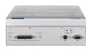 ITA-1610-S0A1E Fanless embedded computer with Intel Atom D525 1.8GHz, 2GB DDR3, 2xVGA, 2GBexLAN, 6xUSB, 6xCOM, Audio,1xmPCIe, 1xCF socket, 9-36 DC