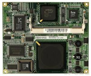 IEM-LX-800 ETX AMD Geode LX800 500MHz CPU Module with VGA, Ethernet, Audio, RoHS