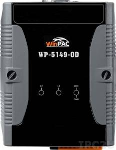 WP-5149-OD-EN PC-compatible PXA270 520MHz Industrial Controller, 64Mb Flash, 128Mb SRAM, VGA, 2xRS-232, 1xRS-485, 2xUSB, 2xEthernet, Audio In/Out, Windows CE 5.0, with 1 Expansion Slots, InduSoft Web Studio v7.0 300 Tags