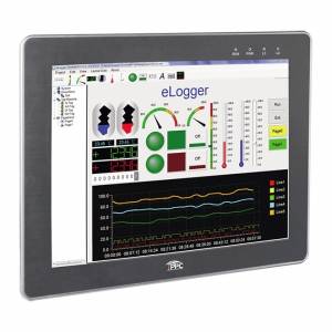 iPPC-6731-WES7 15&quot; Panel PC with Intel Atom E3827 1.75GHz CPU, 2GB DDR3, 16GB SSD, 8GB CF and WES7 OS, NEMA4/IP65 Front Panel