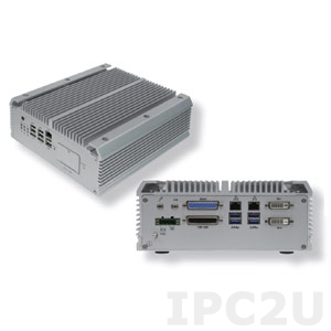 FPC-7700 Rugged Fanless Embedded Server, Support Intel Core i7/i5/i3 2nd/3rd Gen. CPUs, up to 16GB DDR3 RAM, DVI-I, DVI-D, 3xGbit LAN, 10xUSB, 4xCOM, 16xDIO, 2x2.5&quot; SATA Bays, support RAID 0/1, CFast, Mini-PCIe, 9..36V DC-In