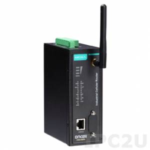 OnCell 5104-HSPA-T 4 port Quad/Five-band industrial GSM/GPRS/EDGE/UMTS/HSPA+ Router, 10/100M Ethernet, RJ-45 8pin, 12-48VDC, IA design, -30...+70C