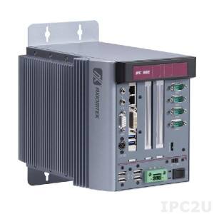 IPC932-230-FL-AC-HAB100 2-slot fanless embedded system with Intel Core i7/ i5/ i3 Processor up to 3.3GHz (up to 45W),Intel Q87, 1 PCIe x1 & 1 PCIe x4 , DC-in ATX 150W P/S and AC-DC 150W power adaptor and US power cord, 90...264VAC