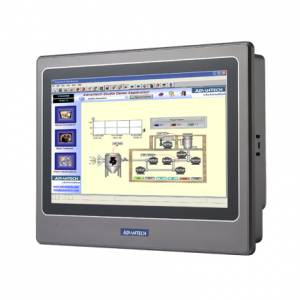 WOP-2070T-S2AE 7&quot; 800 x 480 TFT LCD PanelPC, IP66 Front Bezel, RISC 200-bit 200MHz CPU, 64MB SDRAM, 8MB (NOR), Ethernet, Micro-SD, 24VDC-in