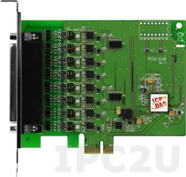 PCIe-S148/D2 8xRS-422/485 921.6Kbps PCI Express Board with CA-9-6210 cable