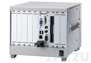 cPCIS-2501/DC2 4U Wall Mount/Desktop CompactPCI Platform, 3U 6 Slots Backplane cBP-3206, cBP-3061 with PSU 24VDC 250W