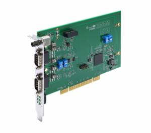 DA-IRIG-B-S-02-T IRIG-B Expansion Module, PCI Interface, 1 Fiber IRIG-B in, 1 DB9M In/Out, 1 DB9M Out