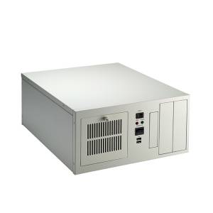 AX60552WB 8-slot ShoeBox Industrial Computer Chassis, 2x5.25&quot;/1x3.5&quot; HDD Slots, w/o Power Supply