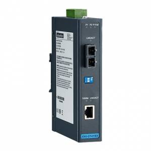 EKI-2741SX-BE 10/100/1000T (X) to Fiber Optic Gigabit Industrial Media Converter, SC, -10...+60C