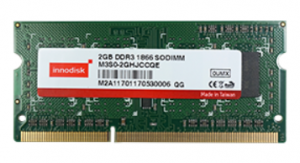 M3S0-2GMJCCQE Memory Module 2GB DDR3L SO-DIMM 1866MT/s, 256Mx8, IC Micron, Rank 1, dual side, 0...+85C
