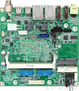NANO-6050-5010U Nano-ITX CPU board with Intel Core i3-5010U 2.1GHz Dual core, DDR3L SDRAM/ 24bit LVDS/two mini DP/dual GbE LAN/USB/mSATA, 12V DC-in
