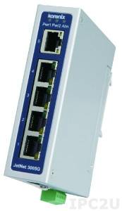 JetNet 3005G v2 Korenix Industrial Unmanaged 5x10/100/1000Base-TX Ethernet Switch