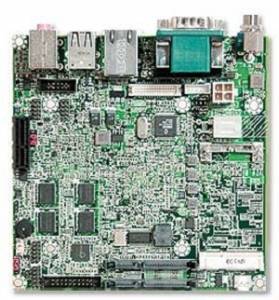 NANO-6040-0600-1024 Nano-ITX ESB.Intel Tunnel Creek E620T 600MHz.w/1GB SDRAM/VGA/LVDS/GbE LAN/Audio/USB