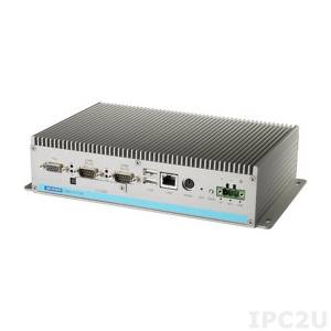UNO-2173AF-A13E Atom Fanless Box PC with Intel Atom 1.6 GHz, 2xLAN, 3xCOM, Mini-PCIe