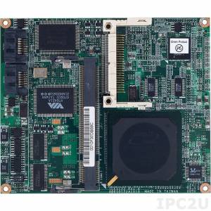 ICES-122 ETX Module with AMD Geode LX800 500MHz CPU with VGA, ISA, PCI, IDE, LDVS, COM, LPT, USB, Ethernet, Audio, RoHS