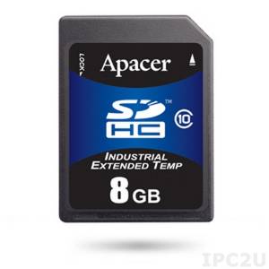 AP-ISD04GIS4B-2CM APACER Industrial Secure Digital, 4GB, MLC, operating temperature -40..85 C