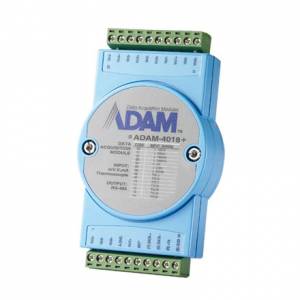 ADAM-4018+-E 8 Channels Thermocouple Input Module, 4-20mA, , 49VDC max, Modbus Support