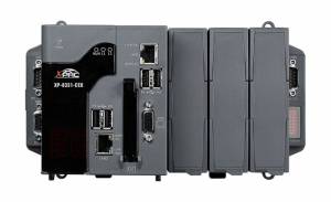 XP-8331-CE6 PC-compatible Industrial Controller, x86 1GHz CPU, 2GB DDR3, 32GB Flash, 2xRS-232, 1xRS-485, 1xRS-232/485, VGA, 2xEthernet, Windows CE6, with 3 Expansion Slots
