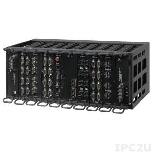 Ruggedcom-RX5000 High Port Density Routing and Switching Platform with 32x 10/100BASE-TX RJ-45 ports, Layer 2, 88-300VDC or 85-264VAC Input Power, -40..85C Operating Temperature