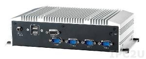 ARK-2120L-S6A1E Fanless Embedded Server with Intel Atom N2600 1.6GHz, up to 4GB DDR3, VGA, HDMI, 2xGb LAN, 4xCOM, 6xUSB, GPIO, Audio, CF, 2.5&quot; SATA HDD drive bay, Mini-PCIe, 12V DC