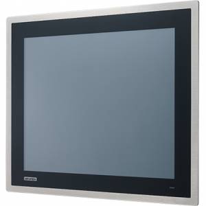 FPM-817S-R6AE Industrial Panel Monitor with 17&quot; TFT LCD LED, 1280x1024, brightness 350 nit, resistive touch (USB), VGA, DP, 24 VDC-in, 304 Stainless Steel Front Bezel