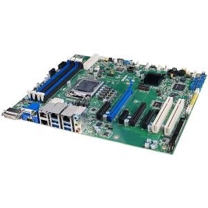ASMB-787G2-00A1 Server Board ATX, Intel 10th Gen. Core i9/i7/i5/i3, W480E, DDR4, VGA, DVI-D, HDMI, 2xGbE LAN, 2xCOM, 1xUSB 3.2 Gen1, 4xUSB 3.2 Gen2, 3xUSB 2.0, 5xSATA 3, 1xPCIe x16, 2xPCIe x4, 1xPCIe x1, Audio