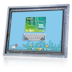 LCD-KIT-F15A/R-R10 15&quot; TFT LCD Open Frame Monitor, 1024 x 768, 450 cd/m2, VGA and DVI-D Input, Resistive T/S (RS-232/USB interface), 12VDC-in, -20...+60C