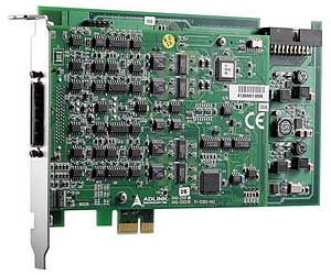 DAQe-2214 Multifunction PCI Express Adapter, 16SE/8DI 16 bit ADC, FIFO, 2 DAC, 24DI/O, 2 Timers